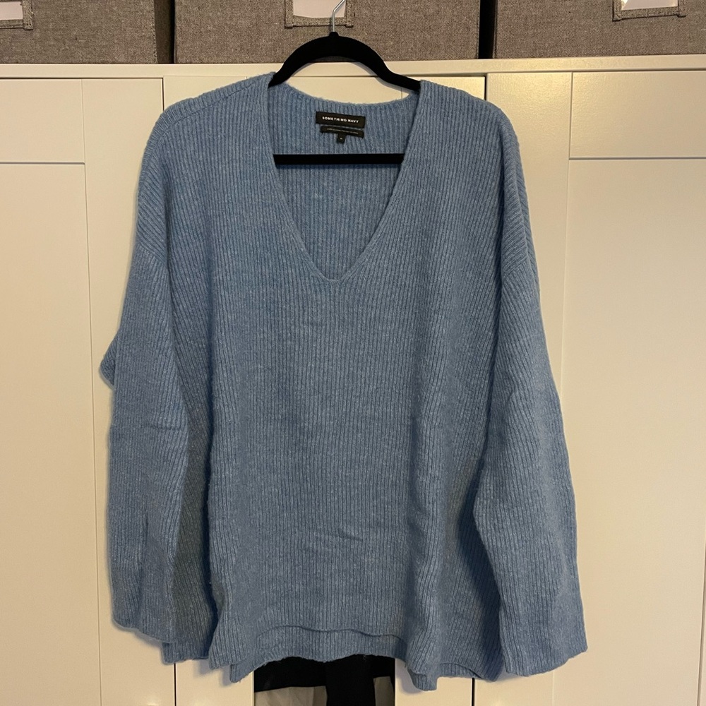 Blue Something Navy sweater